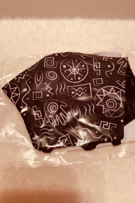 African Print Reusable Face Mask - Image 1
