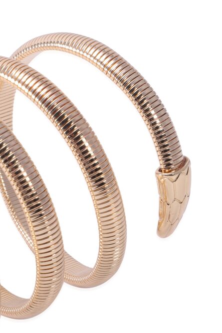 373 - Golden Serpent Coil Bracelet - Image 2
