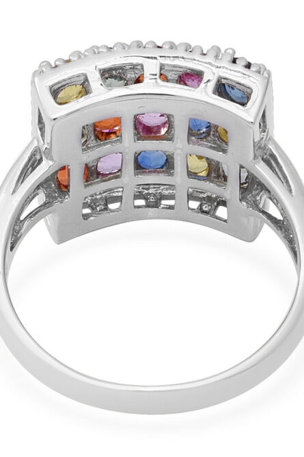 54 - Royal Mosaic Sapphire Ring - Image 2
