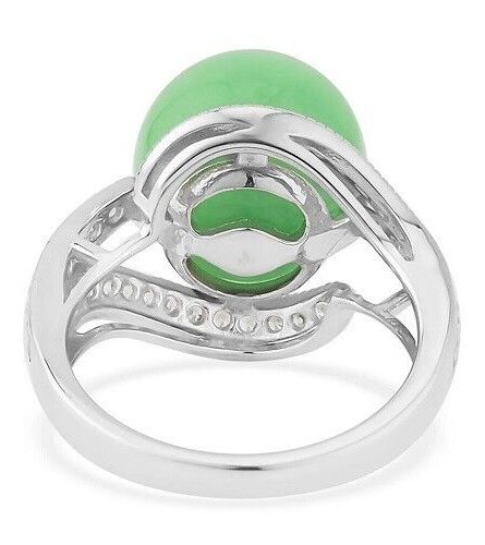 59- Jade Sovereign Halo Ring - Image 4