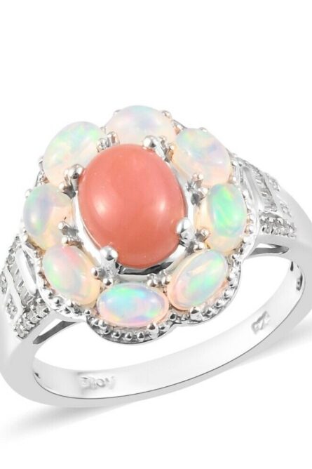 64 - Desert Aurora Opal Ring - Image 2