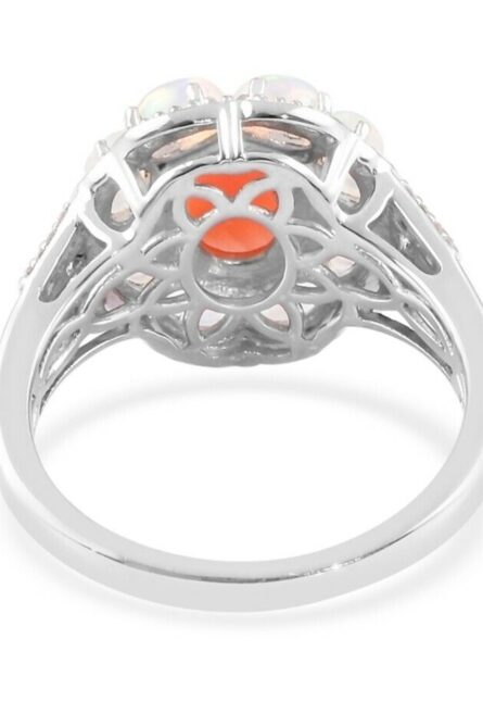 64 - Desert Aurora Opal Ring - Image 3