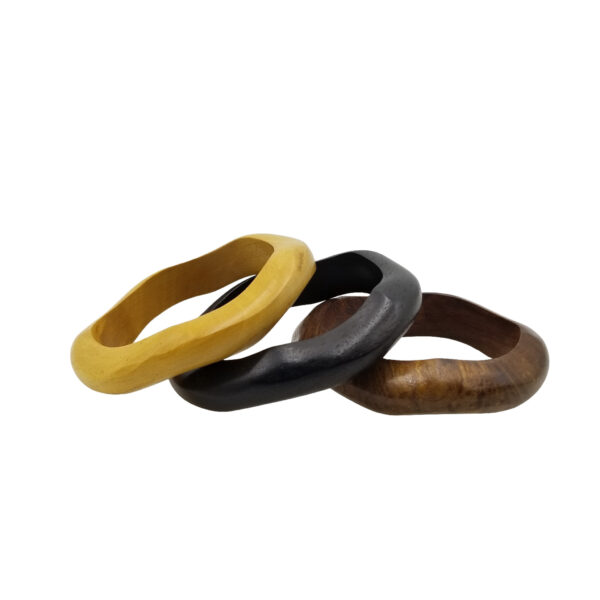 441 - Wooden Bangles - Set of 3
