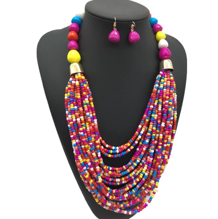 African Bead Necklace