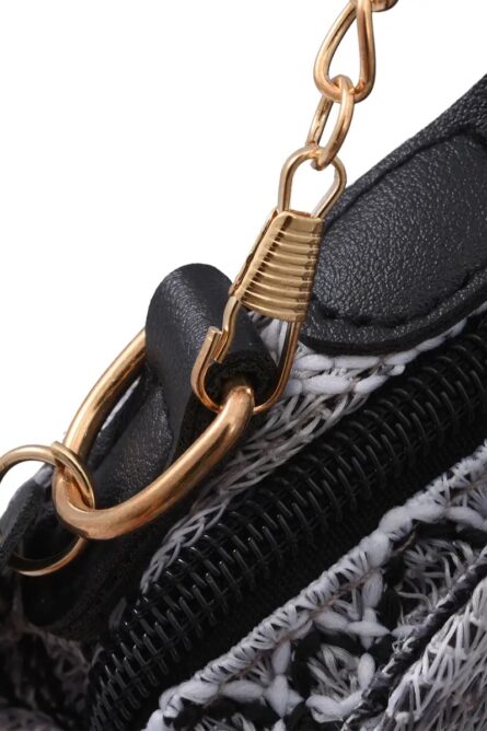 Bohemian Tassel Mini Round Crossbody Bag (7”) - Image 3