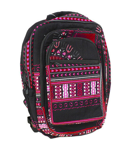 095 - African Print Laptop Backpack (18”) - Image 1