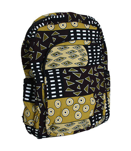 094 - Tribal Geo Print Backpack - Image 1