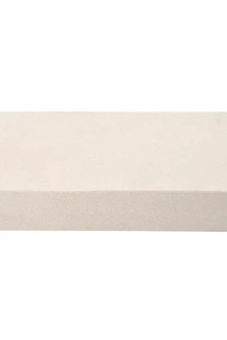 Ivory Velvet Jewelry Box with Lock - Image 4