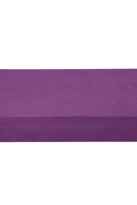 Purple Velvet Jewelry Box with Lock - Image 1