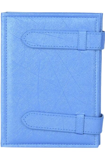 Faux Leather 4 Page Book Style Earring Holder - Image 1