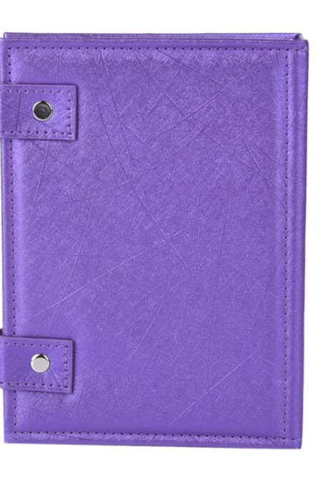 Faux Leather 4 Page Book Style Earring Holder - Image 6