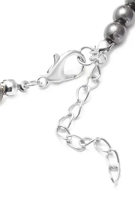 7 Chakra Pendant Necklace with Magnetized Hematite - Image 4