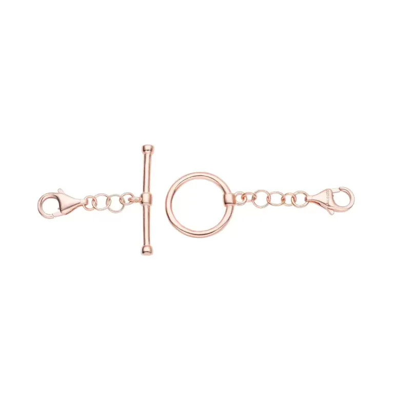 499 - 14K Rose Gold Over Sterling Silver Toggle Clasp Extender