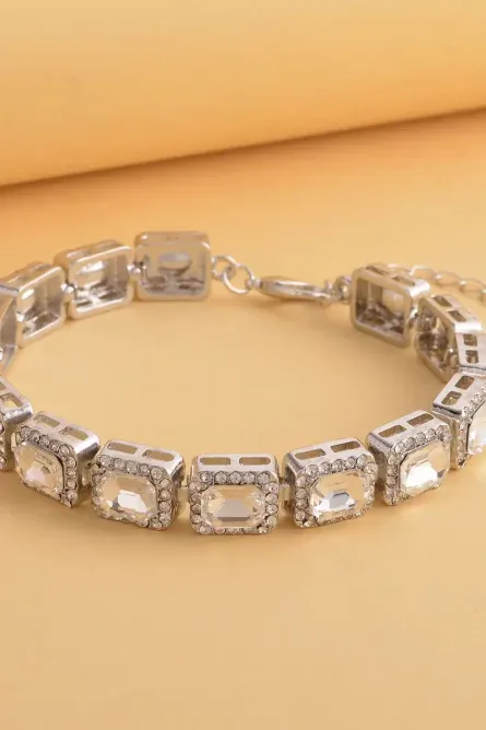 453 - Crystal Radiance Link Bracelet - Image 2