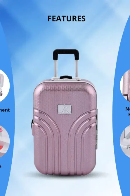 Suitcase Music Jewelry Box with Mirror & Dancing Ballerina - Image 5