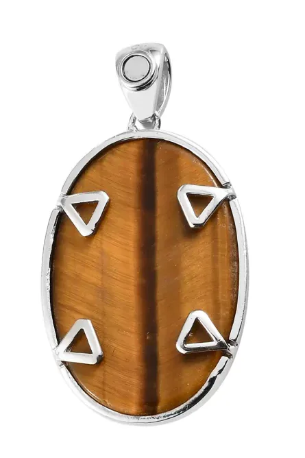 South African Tiger’s Eye Nature Pendant - Image 4