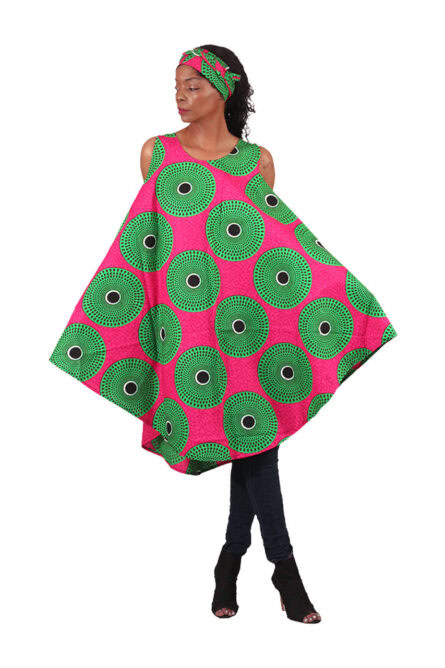 0001 - Pink Vibe Umbrella Dress