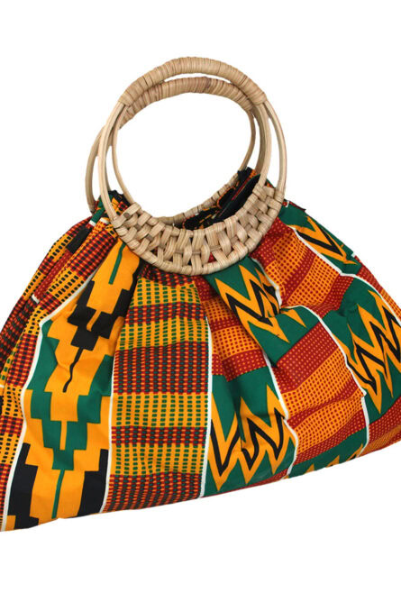 093 - Ghana Kente Purse - Image 1