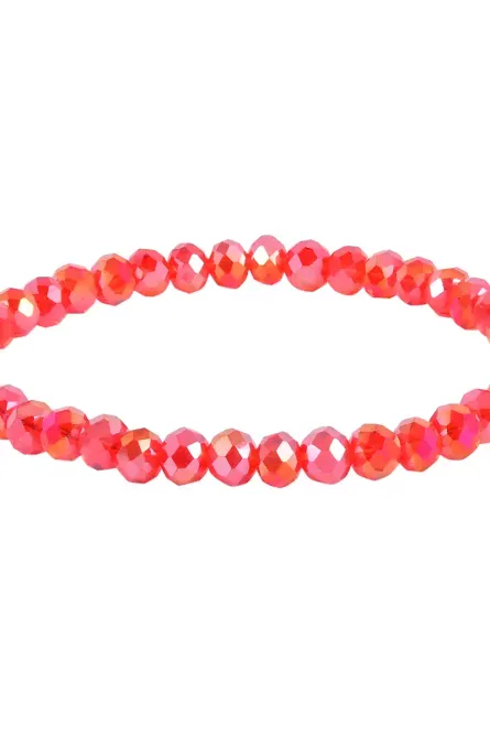 33 - Red Jasper 3-Piece Bracelet Set – Stretch & Rosetone Cuff | 7" - Image 3
