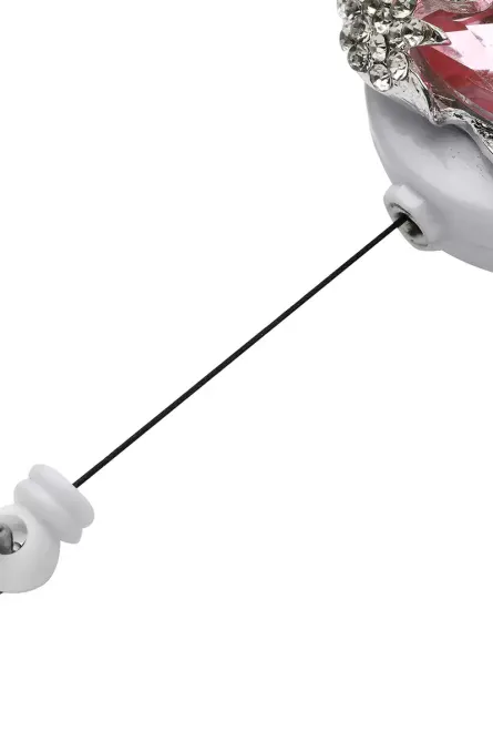 Swan & Butterfly Austrian Crystal Retractable Badge Holder Set - Image 5