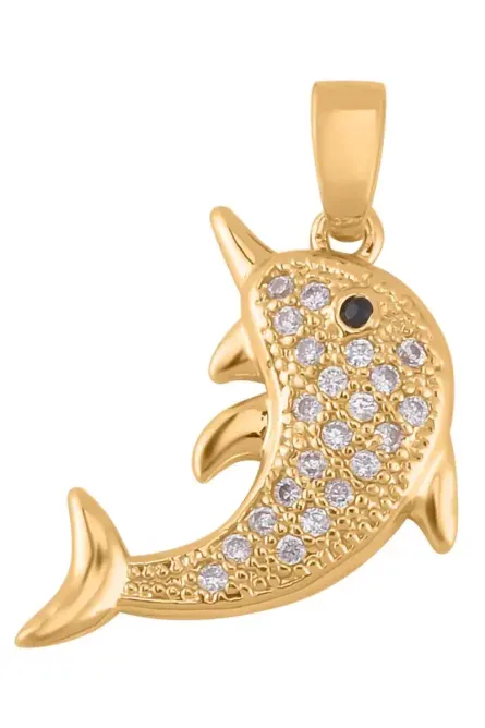 Multi-Color Simulated Diamond Animal Pendant Set (3-Piece) - Image 6