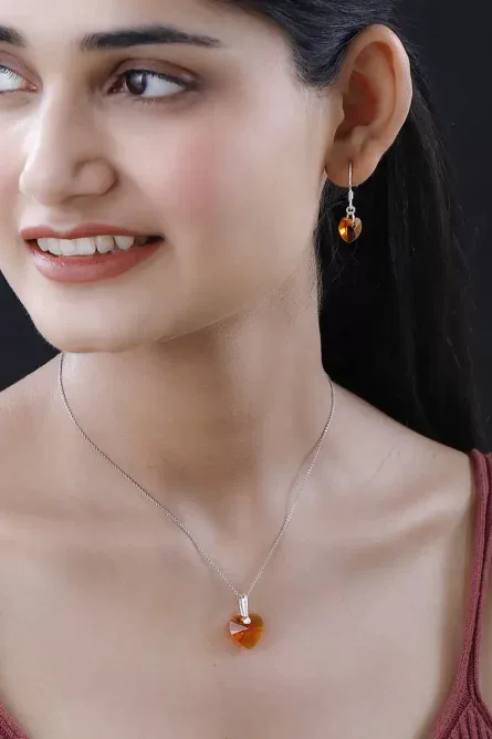 79 - Sunset Spark Crystal Heart Set - Image 3