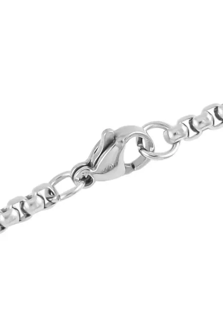 29 - Black & White Austrian Crystal Bear Pendant Necklace - Image 4