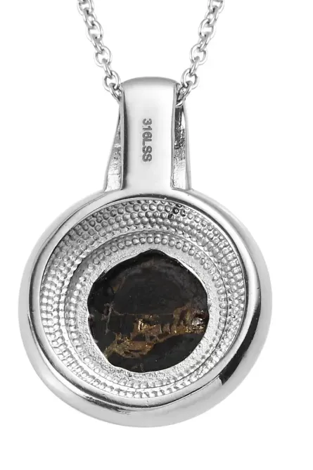 Matrix Silver Shungite Ring & Pendant Set – 10.25 ctw - Image 8