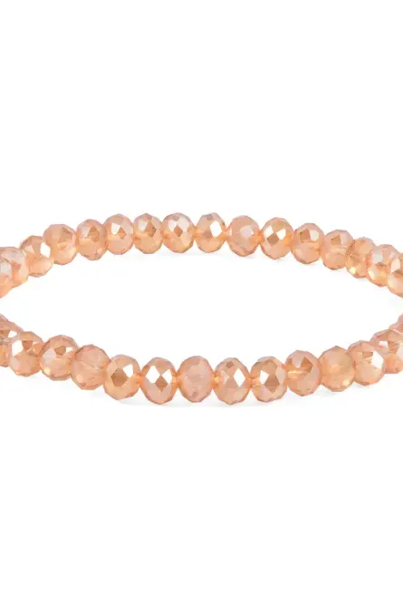 33 - Grounded Glow 3-Piece Unakite & Champagne Crystal Bracelet Set - Image 8