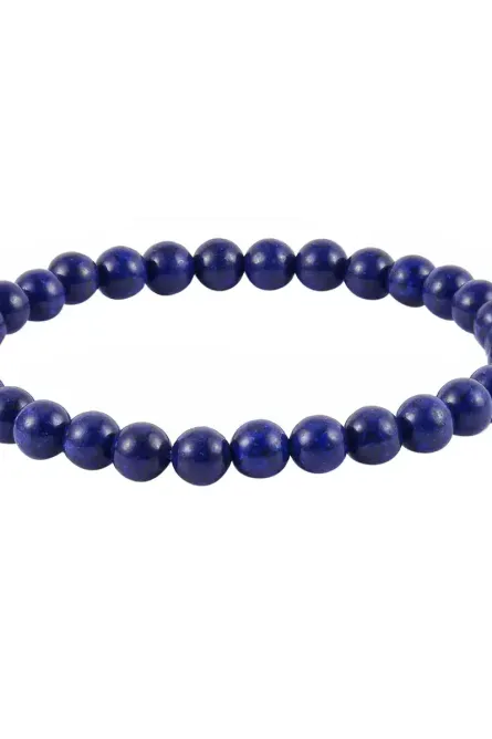 33 - Lapis Lazuli 3-Piece Bracelet Set – Blue Crystal & Inspirational Cuff - Image 7