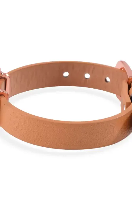 48 - Champagne Bloom 5-Piece Austrian Crystal Jewelry Set - Image 6