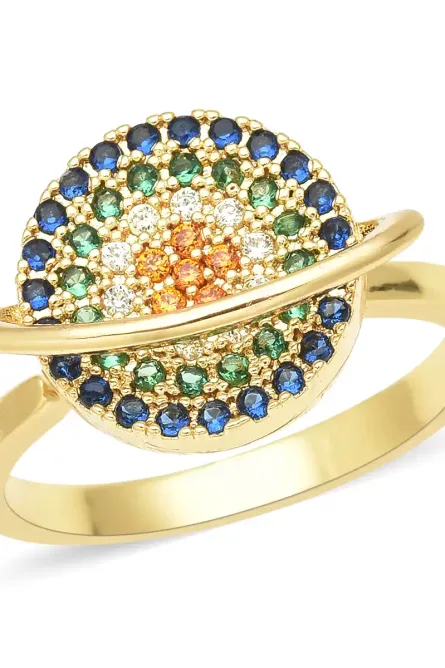 592 -Spectrum Royale Cluster Ring - Image 1