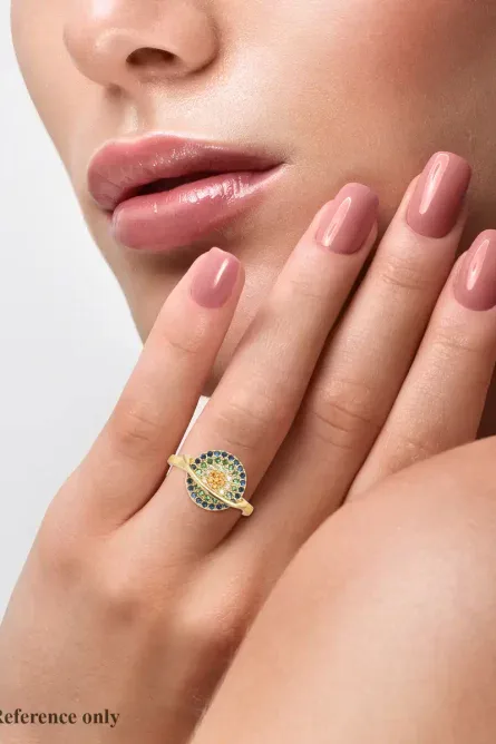 592 -Spectrum Royale Cluster Ring - Image 4