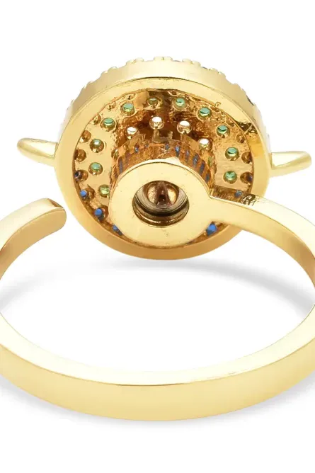 592 -Spectrum Royale Cluster Ring - Image 2