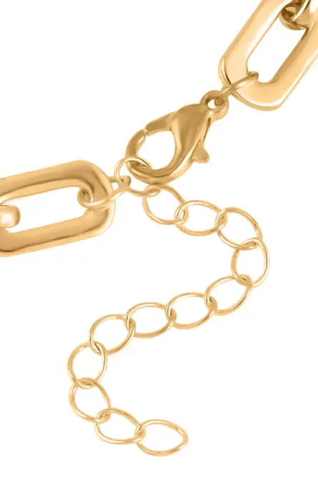 37 - Champagne Panther Crystal Bracelet – Goldtone - Image 3