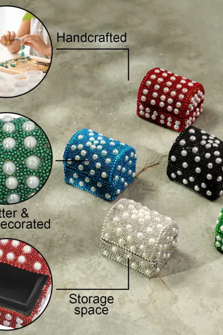 Handcrafted Beaded Jewelry & Keepsake Boxes - Image 5