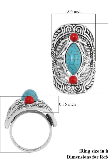 595 -  Nomad Spirit Statement Ring - Image 2