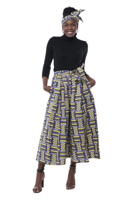 0070 - Royal Indigo Palazzo Set - Image 5