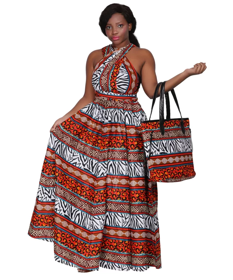 092 - Savannah Spirit Ankara Tote