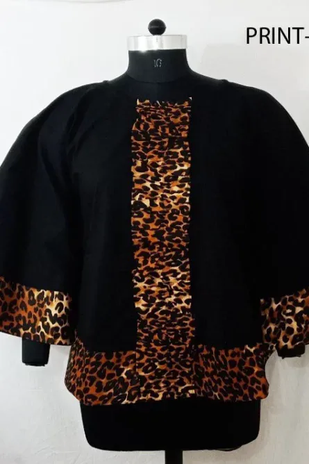 African Print Ponchos - Image 6