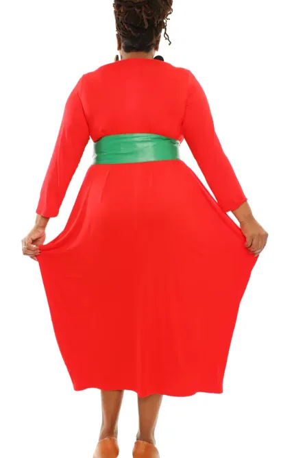 Women’s Elegant Wide Wrap Belt - Image 14