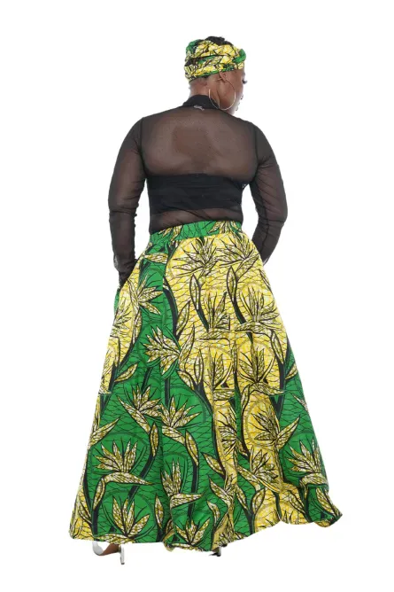 0050 - Zuri Roots Skirt Set - Image 2