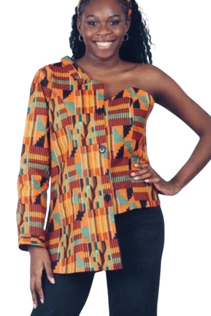 0021 - Royal Kente Remix Top