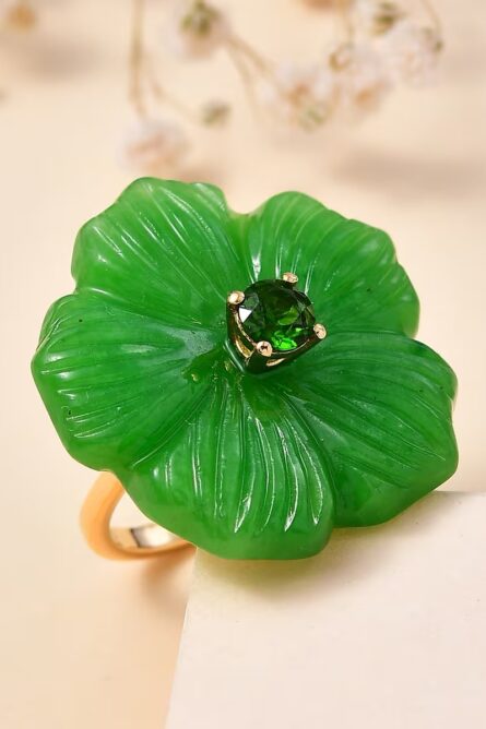 510 - Emerald Empress Jade Ring - Image 2