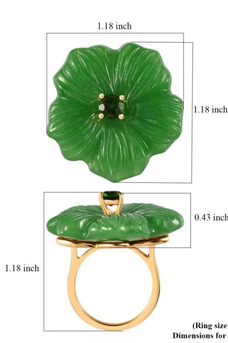 510 - Emerald Empress Jade Ring - Image 6