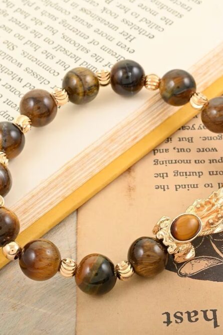 378 - Pixiu Feng Shui Tiger’s Eye Bracelet - Image 4