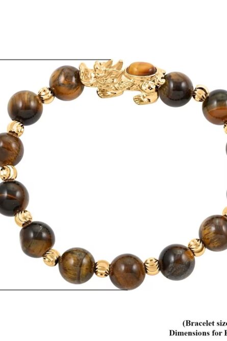 378 - Pixiu Feng Shui Tiger’s Eye Bracelet - Image 2