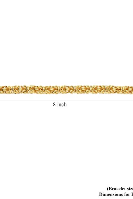 37 - Red Crystal Byzantine Bracelet - Image 2