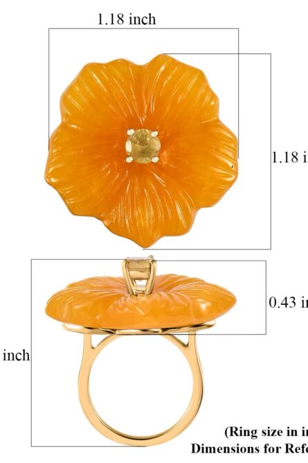 510 - Solar Empress Jade Ring - Image 6