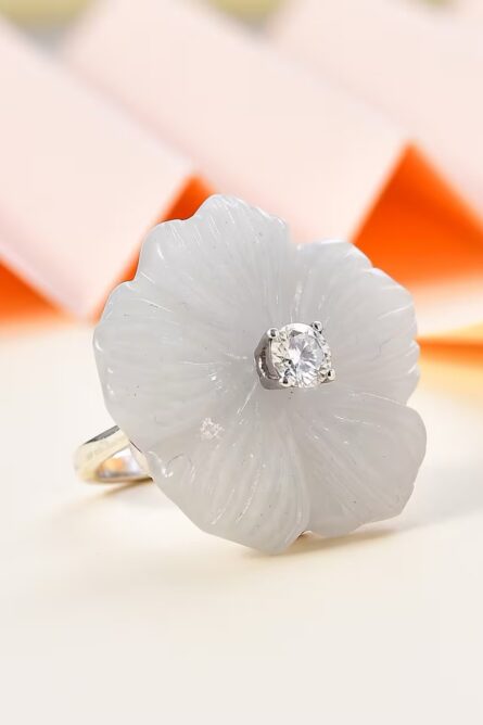 510 - Ivory Empress Jade Ring - Image 6